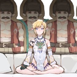 This is a pixiv picture whose title is 😔.