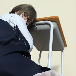 This is a pixiv picture whose title is 大家都爱的校服妹！.