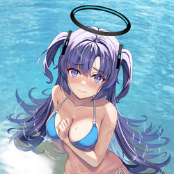 This is a pixiv picture whose title is せ、先生…あまりじろじろ見ないでください.