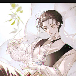 This is a pixiv picture whose title is ホームズ.