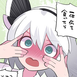 This is a pixiv picture whose title is 妖夢ちゃんクライシス！.