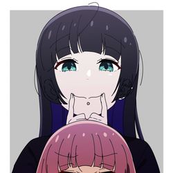 This is a pixiv picture whose title is ぼっちざろっく.