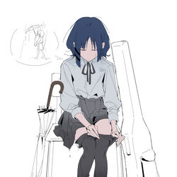 This is a pixiv picture whose title is 湿漉漉凉.