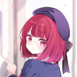 This is a pixiv picture whose title is Peace ✌️.