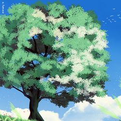 This is a pixiv picture whose title is totoro.