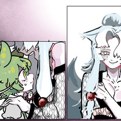 This is a pixiv picture whose title is 寝かせてほしいのだ….