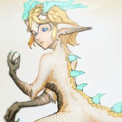 This is a pixiv picture whose title is Failed dragon......