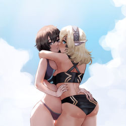 This is a pixiv picture whose title is ゼノブレイドクロス　ミステリーコミッション.