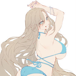 This is a pixiv picture whose title is Asuna.