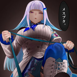 This is a pixiv picture whose title is QUEEN.