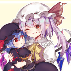 This is a pixiv picture whose title is ある日あるところのレミフラ.