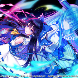 This is a pixiv picture whose title is 【お仕事】東方LostWord 『神霊タヂカラオ』.