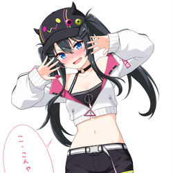 This is a pixiv picture whose title is Kon-yappi.....
