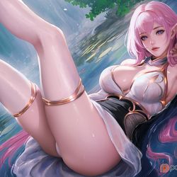 This is a pixiv picture whose title is Ashysia.