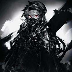 This is a pixiv picture whose title is Black Knight (Command).