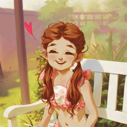 This is a pixiv picture whose title is Letter.