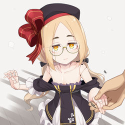 This is a pixiv picture whose title is 手を取る.