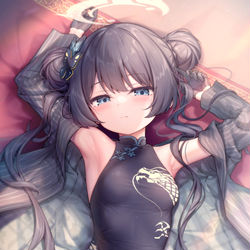 This is a pixiv picture whose title is キサキ.