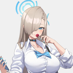This is a pixiv picture whose title is Asuna.