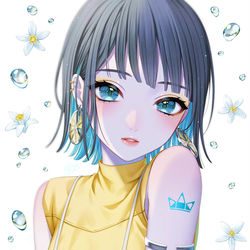 This is a pixiv picture whose title is 檸爽.