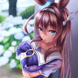 This is a pixiv picture whose title is #2「アマヤドリ」.