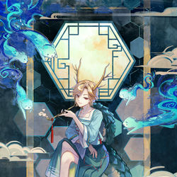 This is a pixiv picture whose title is 怜悧狡猾.