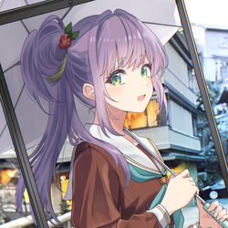 This is a pixiv picture whose title is 梢先輩.