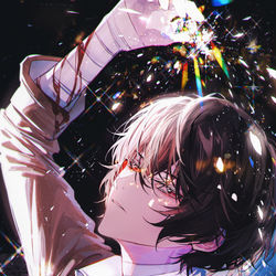 This is a pixiv picture whose title is Diamond Dogs.