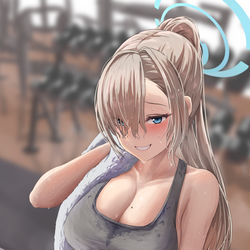This is a pixiv picture whose title is アスナ💦.