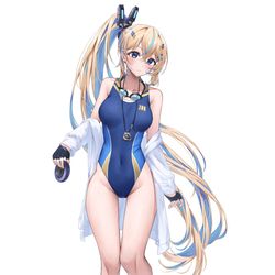 This is a pixiv picture whose title is 🩱👠.