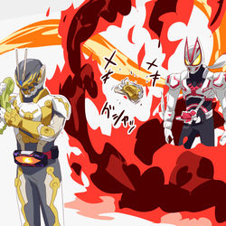 This is a pixiv picture whose title is ギーツ(&戦隊)まとめ39.