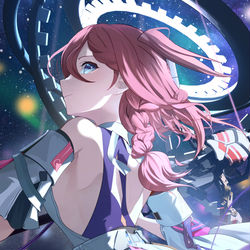 This is a pixiv picture whose title is 2023-06-04 アスター.