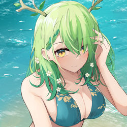 This is a pixiv picture whose title is Fauna.