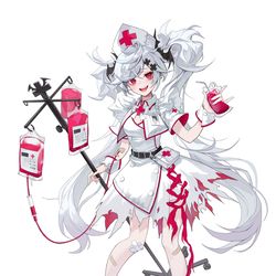 This is a pixiv picture whose title is ヴァンパイアナース.