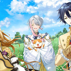 This is a pixiv picture whose title is 食物語.