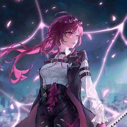 This is a pixiv picture whose title is Kafka.