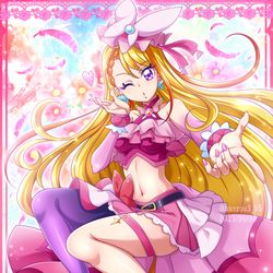 This is a pixiv picture whose title is キュアバタフライ♪.
