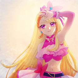 This is a pixiv picture whose title is キュアバタフライ.