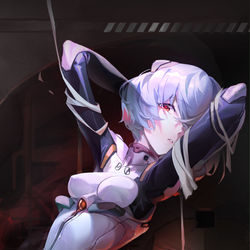 This is a pixiv picture whose title is 綾波レイ.