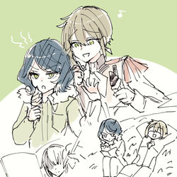 This is a pixiv picture whose title is ノレアと５号.