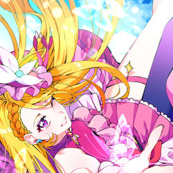 This is a pixiv picture whose title is キュアバタフライ.