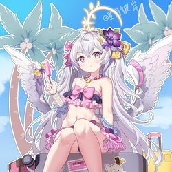 This is a pixiv picture whose title is 水梓.