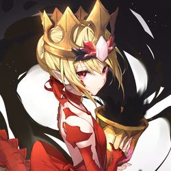 This is a pixiv picture whose title is 妖妃ドラコー.