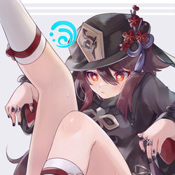 This is a pixiv picture whose title is 湿潤胡桃.