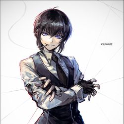 This is a pixiv picture whose title is ウォルター（少年期）.