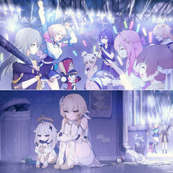 This is a pixiv picture whose title is Star Rail.