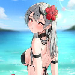 This is a pixiv picture whose title is 沙花叉クロヱ.