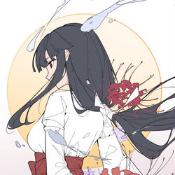 This is a pixiv picture whose title is kikyo.