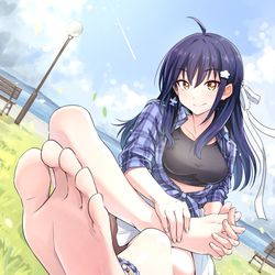 This is a pixiv picture whose title is skebイラスト.