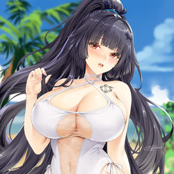 This is a pixiv picture whose title is 仕事絵.